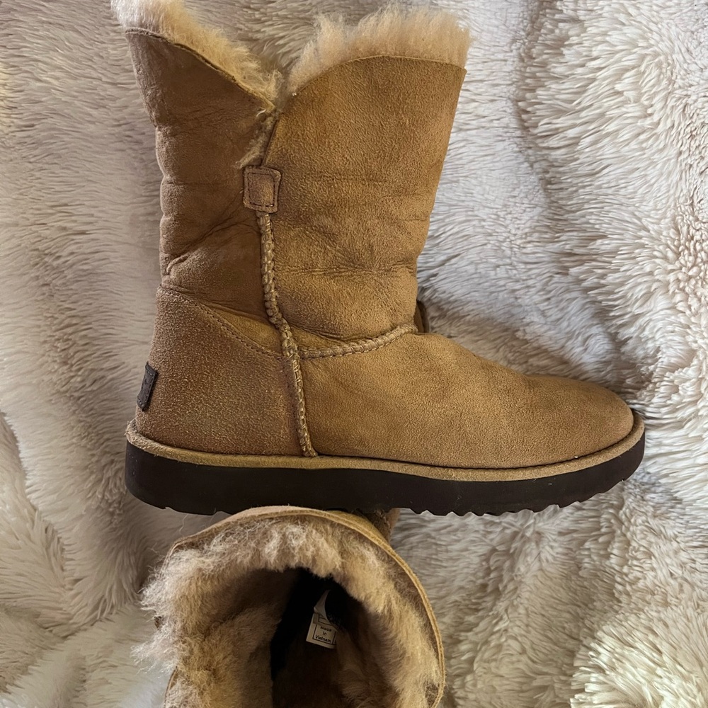 UGG Tan Suede Winter Boots